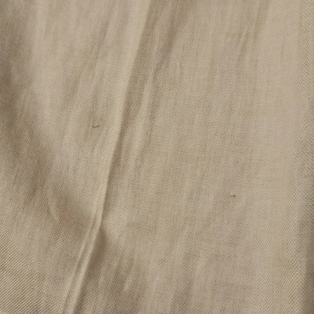 Murano Slim Fit Baird McNutt Linen Cotton Dress Pants Mens 32x34 Cream Trousers